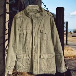 Levi's Khaki Military Field Sherpa double lined